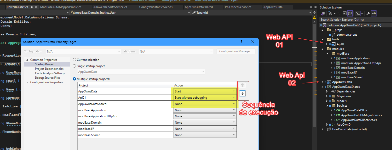 Múltiplas inicializações - 02 Web API