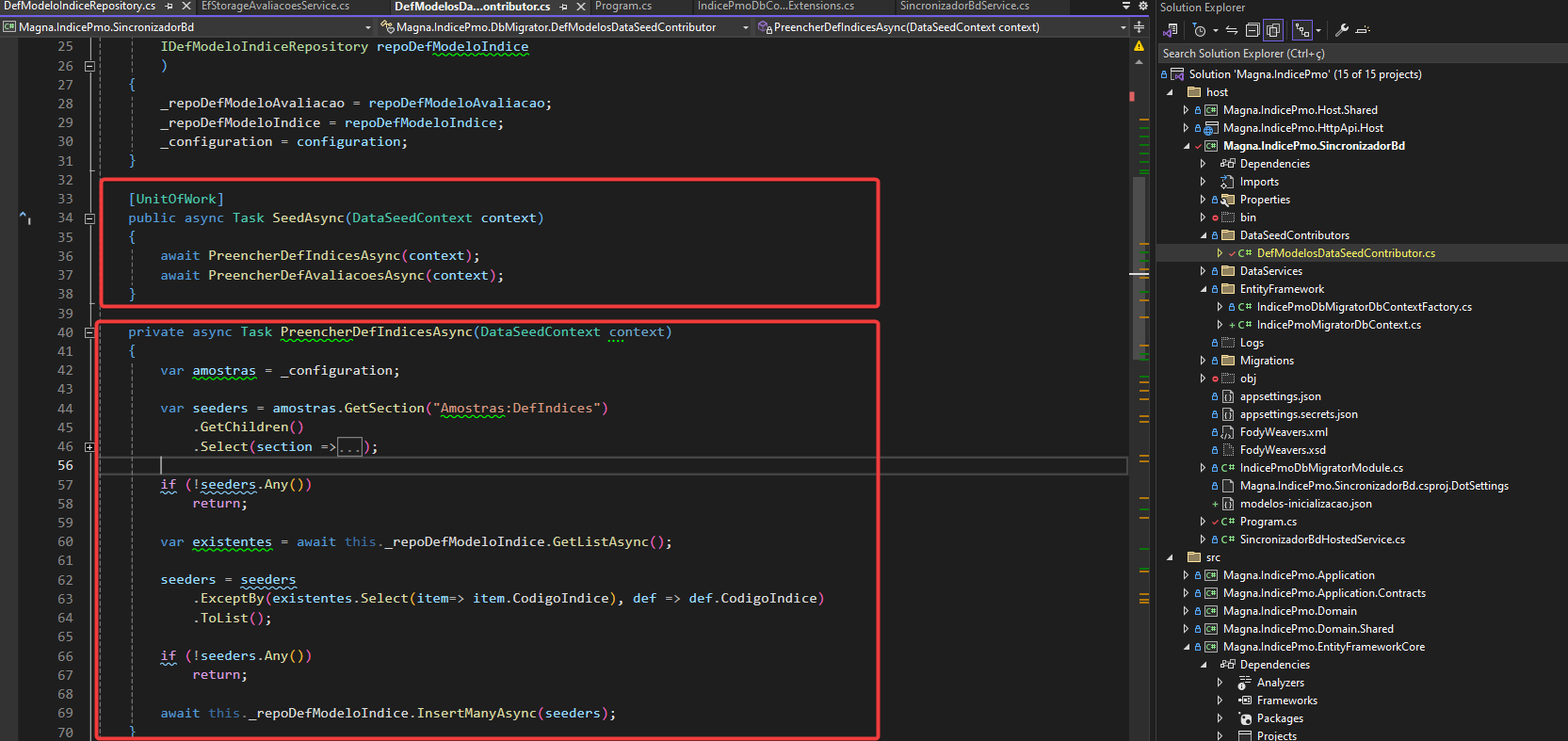 Contribuidores *dataseeding*